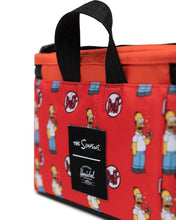 Load image into Gallery viewer, Herschel Supply Pop Quiz Cooler 12 Pack Insulated - Simpsons Duff -  Front Close Up
