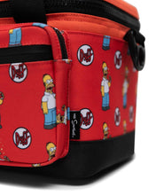 Load image into Gallery viewer, Herschel Supply Pop Quiz Cooler 12 Pack Insulated - Simpsons Duff -  Side Close Up
