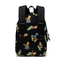 Load image into Gallery viewer, Herschel Supply Backpack Youth - Bart Simpson - Back
