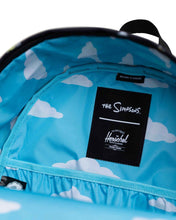 Load image into Gallery viewer, Herschel Supply  Classic Backpack XL - Bart Simpson - Inner Cloud Pattern Close Up
