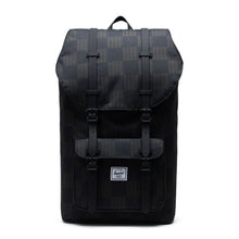 Load image into Gallery viewer, ﻿Herschel Supply Co. Little America Backpack - Black Checkered Textile

