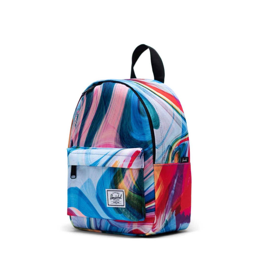Herschel Supply Co. Mini Backpack, Paint Pour Front/Side view