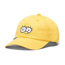 Load image into Gallery viewer, Herschel Supply Co. Sylas Cap - The Simpsons - Lisa Simpson - Yellow Cap - Angled View
