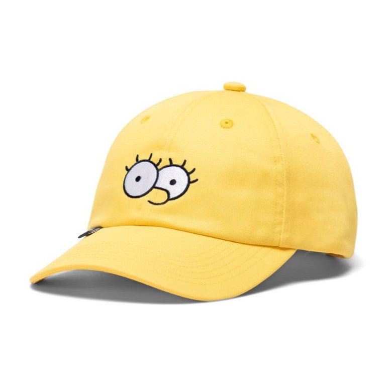 Herschel Supply Co. Sylas Cap - The Simpsons - Lisa Simpson - Yellow Cap - Angled View