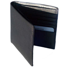 Load image into Gallery viewer, Angled view of the black wallet
