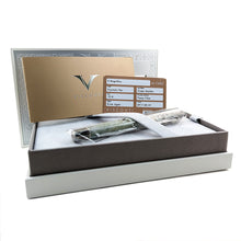 Load image into Gallery viewer, Visconti Il Magnifico Green Marble Fountain Pen,  with Presentation Box and Documents

