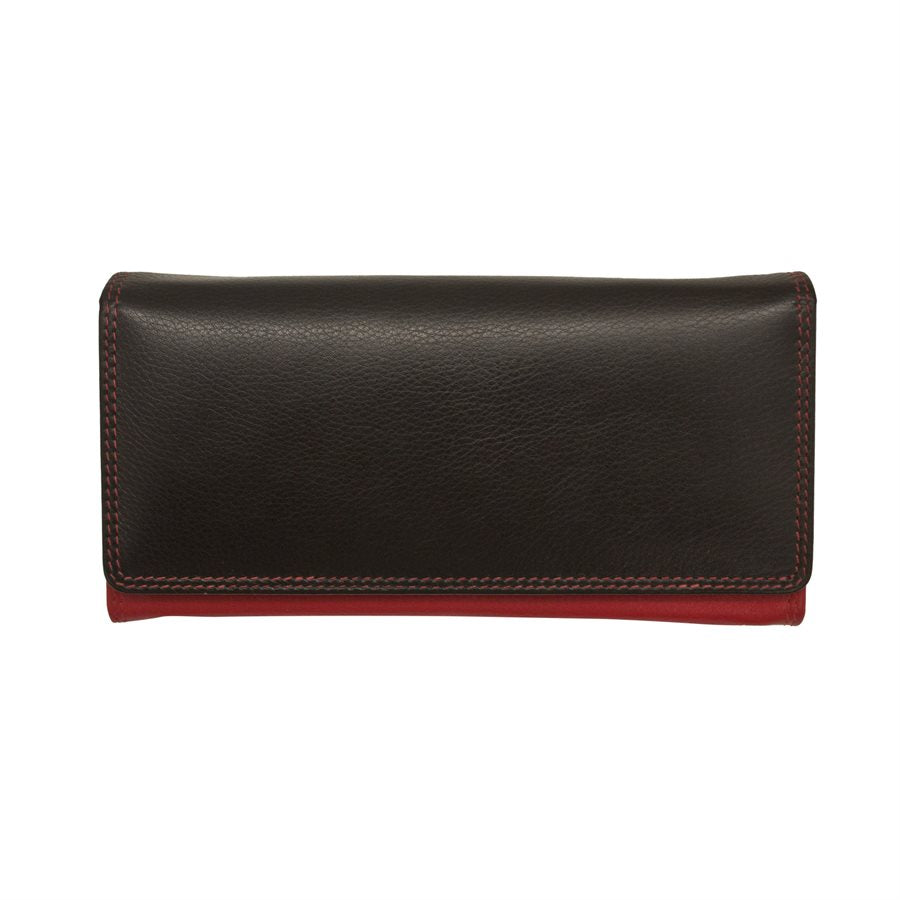 ILI New York Large Flap Over Wallet with RFID Blocking Lining