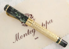 Load image into Gallery viewer, Montegrappa Harrods Knightsbridge Solid 18K Gold LE Fountain Pen - Artist Proof
