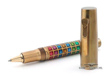 Load image into Gallery viewer, The rollerball pen and cap arranged on a white background.
