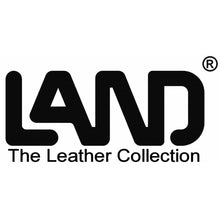 Load image into Gallery viewer, Land logo with text: The Leather Collection
