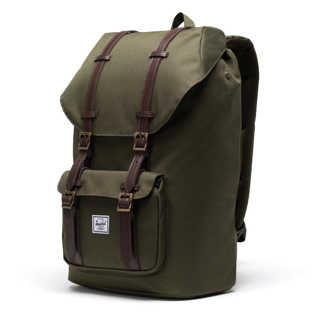 Herschel Supply Co. Little America Backpack - Ivy Green /Chicory Coffee