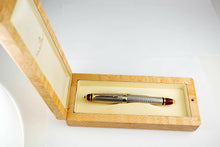 Load image into Gallery viewer, Michel Perchin Art Deco Limited Edition Rollerball w/Mahogany Trim #74/88
