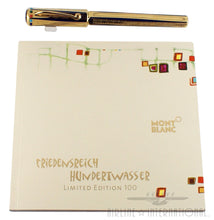 Load image into Gallery viewer, The fountain pen arranged with the booklet. 
