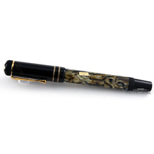 Load image into Gallery viewer, Side view of the fountain pen with the cap on.

