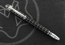 Load image into Gallery viewer, Front view of the fountain pen with the cap on.
