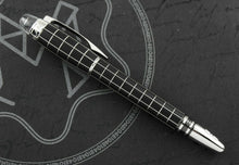 Load image into Gallery viewer, Side view of the fountain pen with the cap on. 
