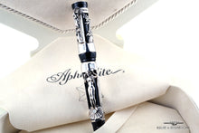 Load image into Gallery viewer, Front view of the fountain pen in the presentation box. 
