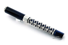 Load image into Gallery viewer, Back view of the fountain pen with the cap on.
