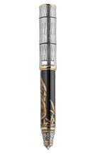 Load image into Gallery viewer, Back view of the fountain pen with the cap on.
