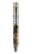 Load image into Gallery viewer, Front view of the fountain pen with the cap on.
