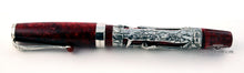 Load image into Gallery viewer, Side view of the fountain pen with the cap on.

