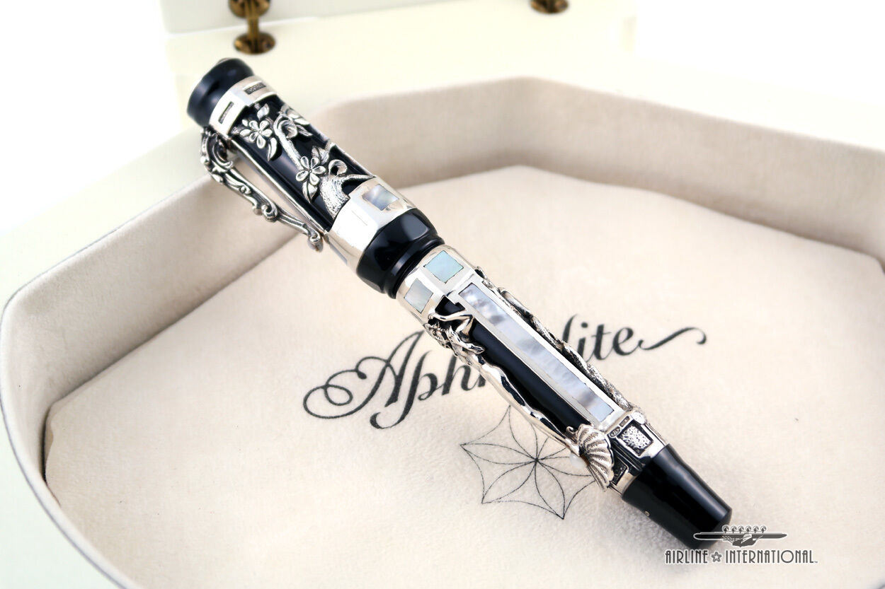 Montegrappa Aphrodite Limited Edition Silver Fountain Pen