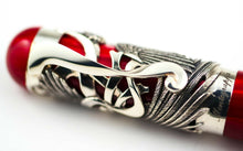 Load image into Gallery viewer, Montegrappa Eternal Bird (Phoenix) Limted Edition Silver Rollerball Pen -Low #15/500
