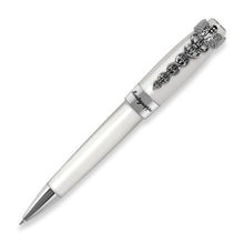 Load image into Gallery viewer, Montegrappa Fortuna Caduceus White Ballpoint Pen
