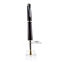 Load image into Gallery viewer, Montegrappa Ayrton Senna Burgundy Carbon Fiber Fountain Pen - Medium Nib
