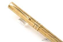 Load image into Gallery viewer, Montegrappa Vermeil Cylindrical Reminiscence Etched Ballpoint Pen
