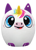 Load image into Gallery viewer, Front view of the Unicorn speaker
