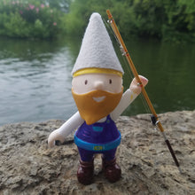 Load image into Gallery viewer, Close up to the painted gnome.

