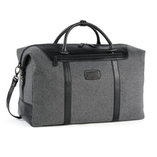 Load image into Gallery viewer, Metropolitan Felt Travel Satchel with Leather Trim
