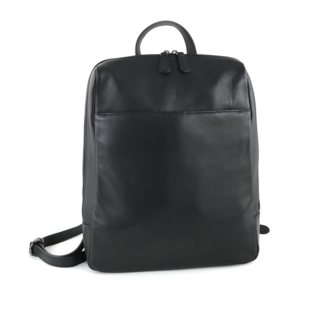 Metropolitan Napa Leather Slim Backpack