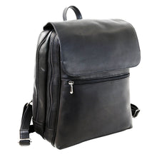 Load image into Gallery viewer, DayTrekr Leather Slim Flap over Backpack
