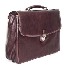 Load image into Gallery viewer, Classico Gusset Flap Briefcase
