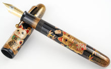 Load image into Gallery viewer, Namiki Emperor Maneki-neko (Beckoning Cat) Maki-e Limited Edition Fountain Pen

