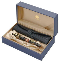 Load image into Gallery viewer, The fountain pen arranged inside the presentation box with the pen case.

