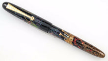 Load image into Gallery viewer, Front view of the fountain pen with the cap on.

