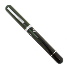 Load image into Gallery viewer, Narwhal Nautilus Series Fountain Pen in Chelonia Green Closed
