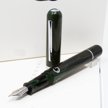 Load image into Gallery viewer, Narwhal Nautilus Series Fountain Pen in Chelonia Green

