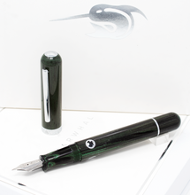 Load image into Gallery viewer, Narwhal Nautilus Series Fountain Pen in Chelonia Green

