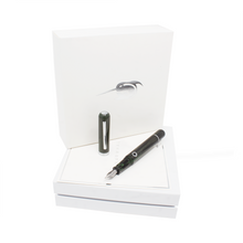Load image into Gallery viewer, Narwhal Nautilus Series Fountain Pen in Chelonia Green Packaging
