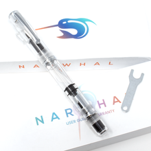 Load image into Gallery viewer, Narwhal Original Series Demonstrator Fountain Pen with Contents
