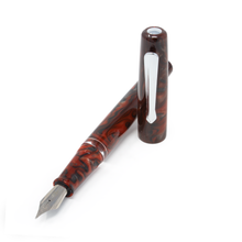 Load image into Gallery viewer, Narwhal Schuylkill Fountain Pen Series in Rockfish Red
