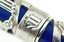 Load image into Gallery viewer, Close up to the intricate engraving on the cap ring with Roman Numeral 2

