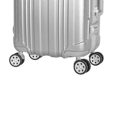 Load image into Gallery viewer, Close up to the four spinner wheels at the bottom 
