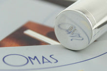 Load image into Gallery viewer, Close up to the 925 Sterling Silver hallmark engraved at the bottom of the pen.
