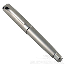 Load image into Gallery viewer, Front view of the fountain pen with the cap on.
