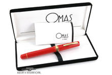 Load image into Gallery viewer, OMAS Ferrari 348 Red Rollerball Pen
